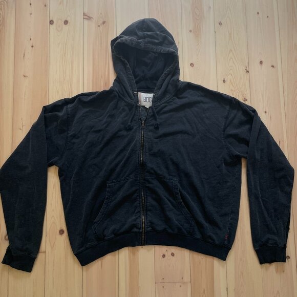Urban Outfitters BDG black zip up hoodies Size L and XL - Picture 1 of 4